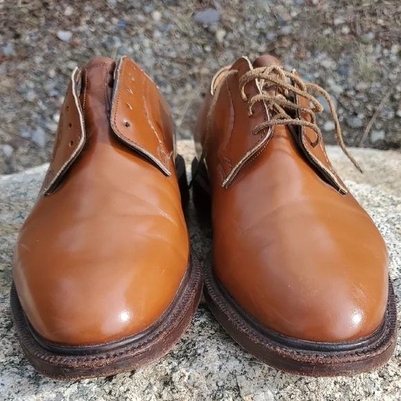 Church's Custom Grade Shannon Classic Brown Leather Derby Men's Shoes 9.5 - Picture 3 of 16